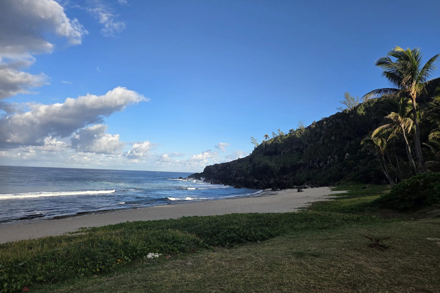 La plage de Grande Anse, dans le sud de La Réunion