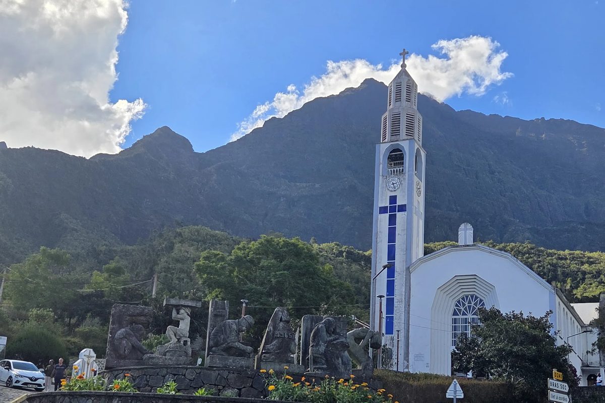 L'église Notre-Dame-des-Neiges à Cilaos, La Réunion